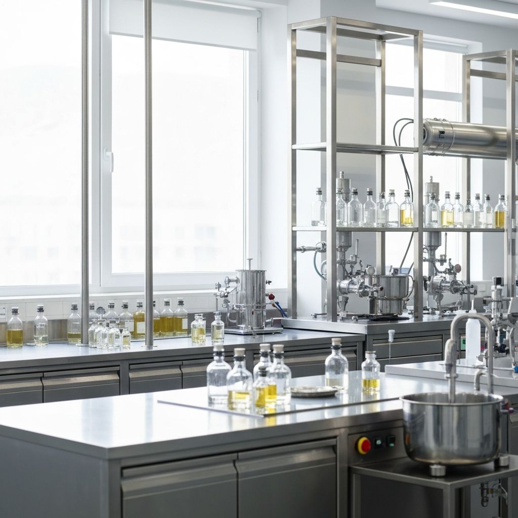 Perfume manufacturing facility